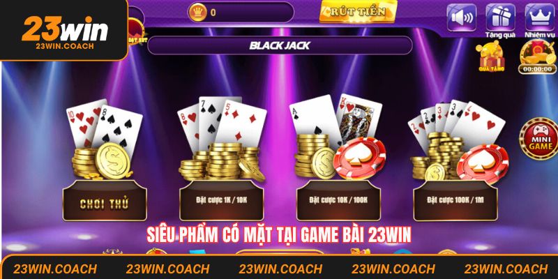 Game Bài 23win - Sân Chơi Đổi Thưởng Nên Thử Vào Năm 2025 2 Xì dách là một trong những siêu phẩm tại game bài 23win