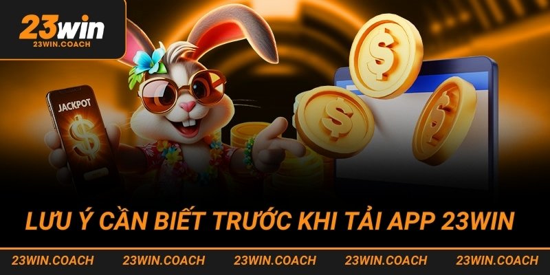 Tải app 23win 4 Lưu ý cần biết trước khi tải app 23win