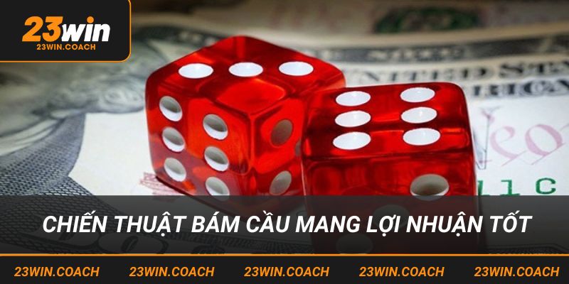 Tài Xỉu Online 23win Trò Chơi Thử Vận May Đầy Kịch Tính 4 Sử dụng chiến thuật bám cầu có thể mang lại lợi nhuận tốt